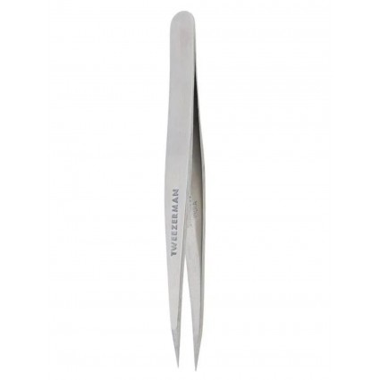 Tweezerman eyebrow tweezers standard / metallic (point)